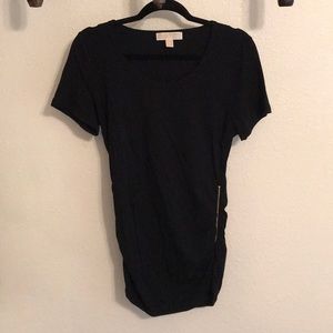 Black Michael Kors Short Sleeve Shirt